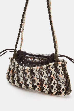 GEFLOCHTENE STRICKTASCHE