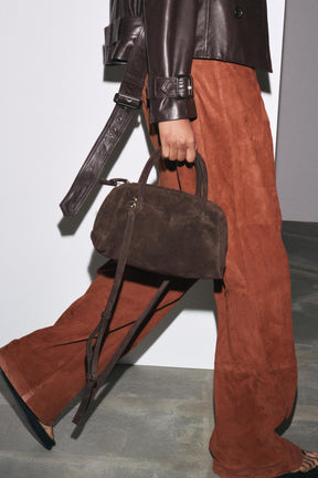 Bowlingtasche aus Leder