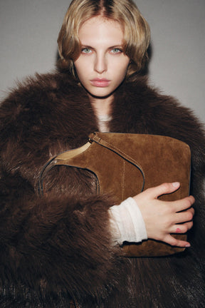 Tragetasche aus Leder