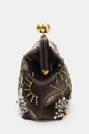 Clutch-Tasche mit Applikationen