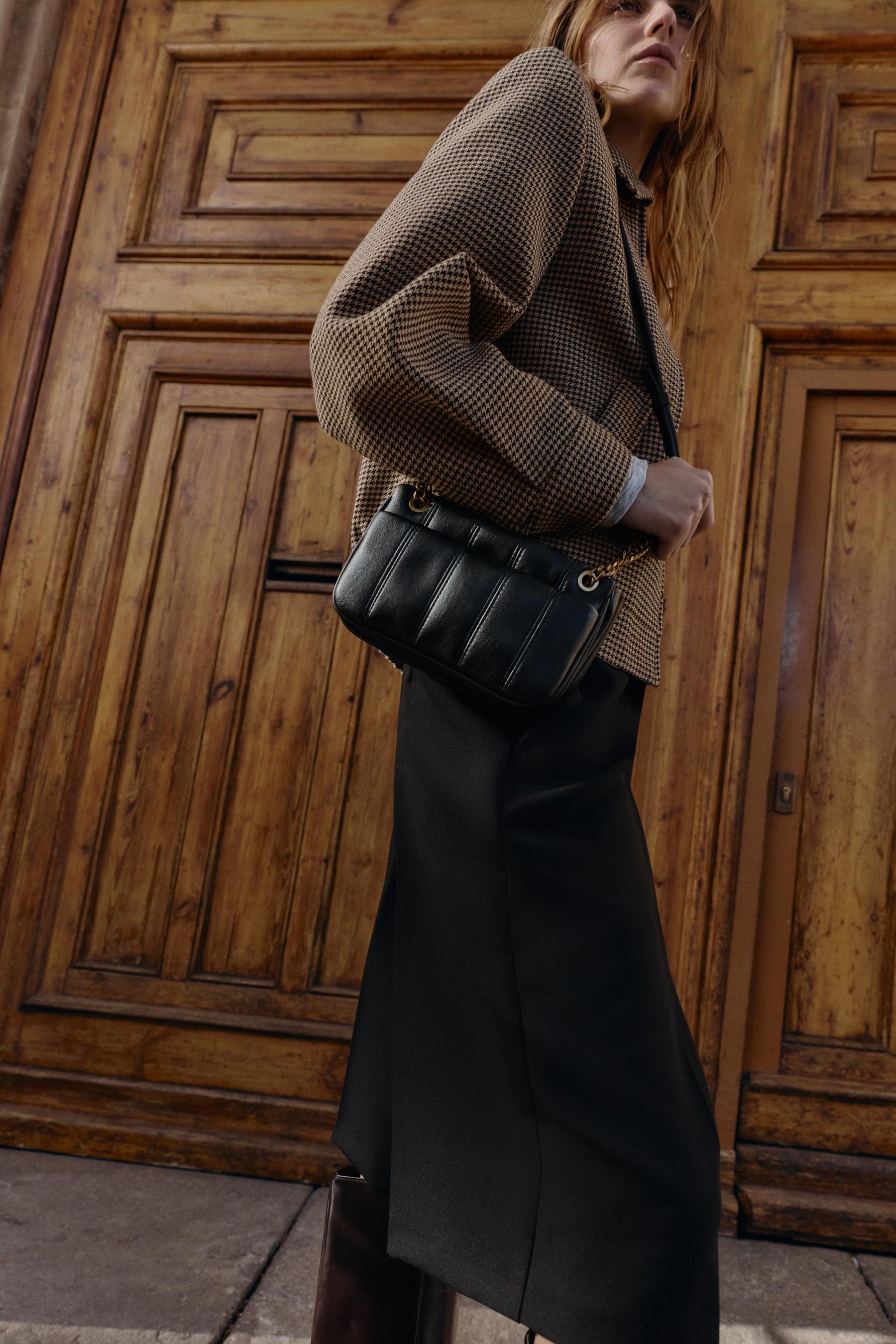 Gesteppte Umhängetasche