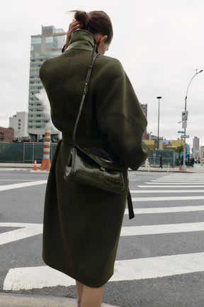 Geprägte Handtasche