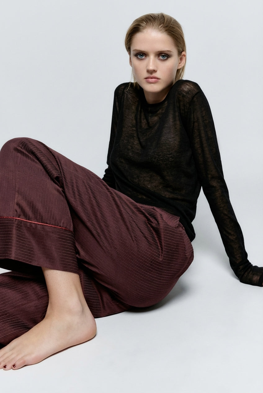 GESTREIFTE PYJAMAHOSE